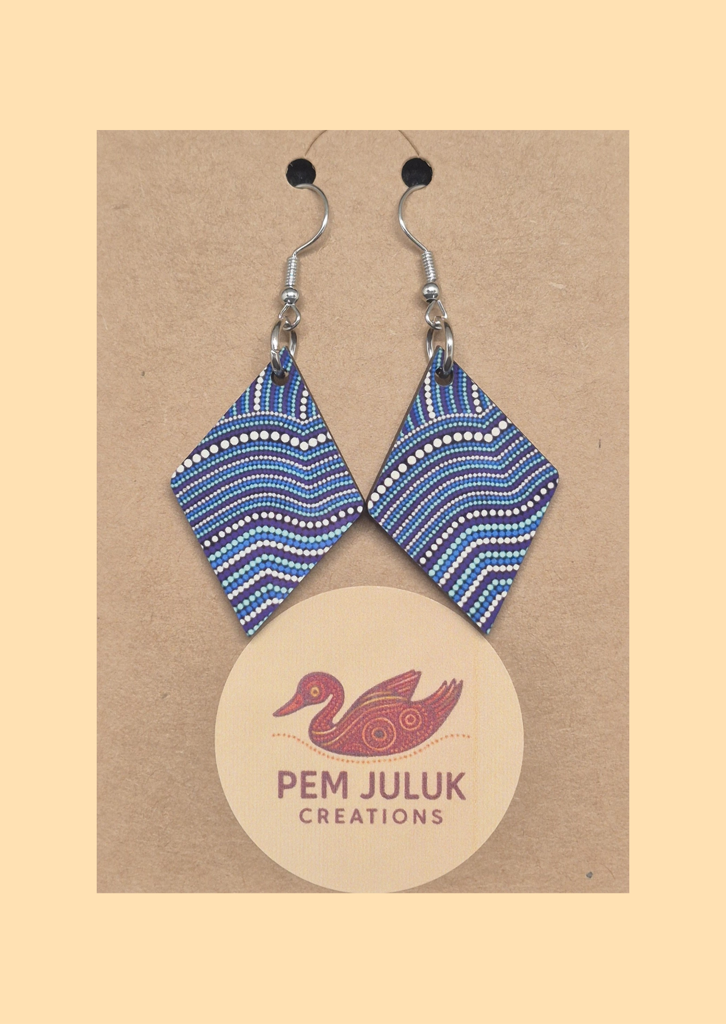 Dreaming Waters - Diamond Earrings