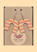 Fire of the Ancestors - Arch Earrings