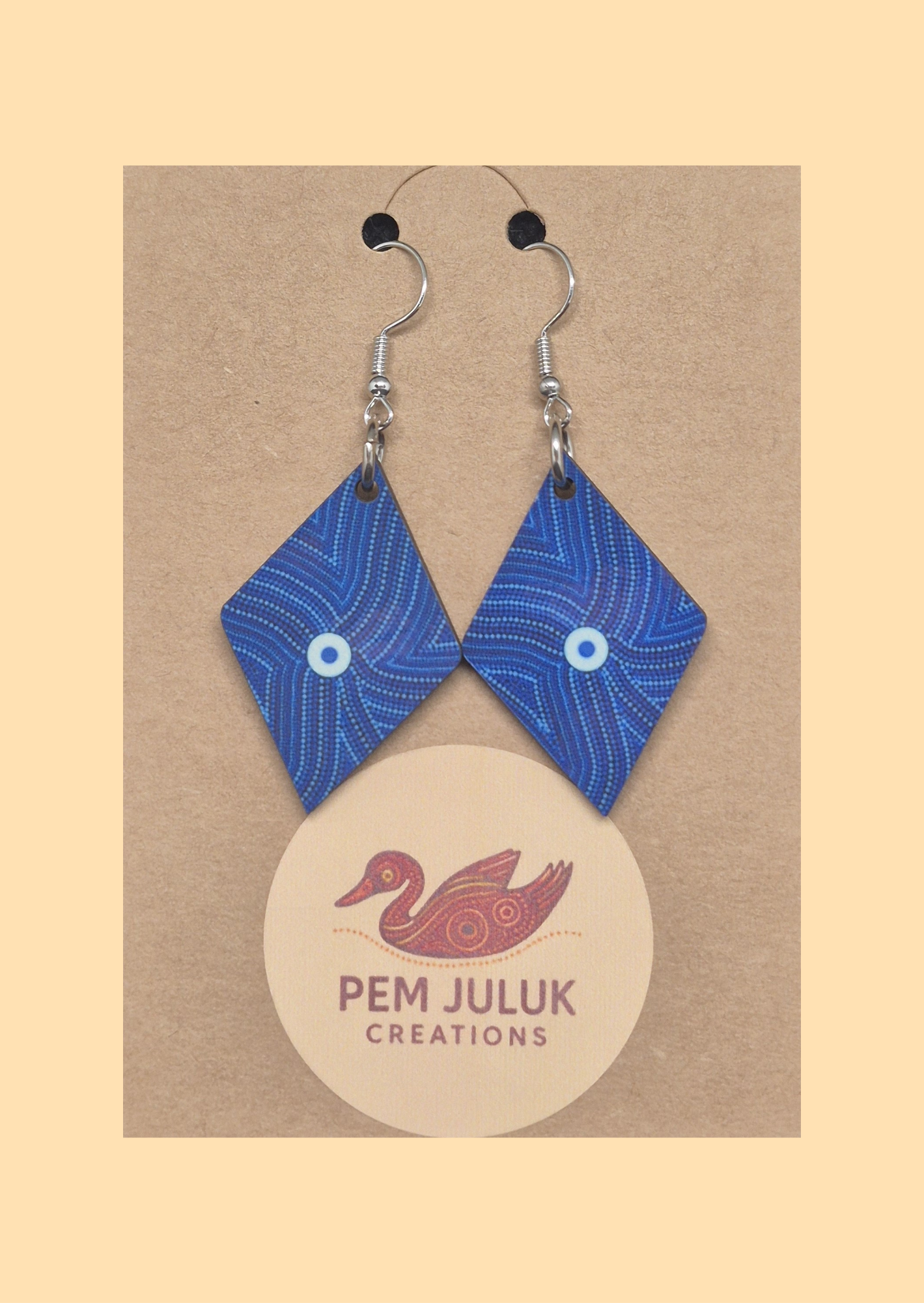 Currents of Creation - Diamond Earrings
