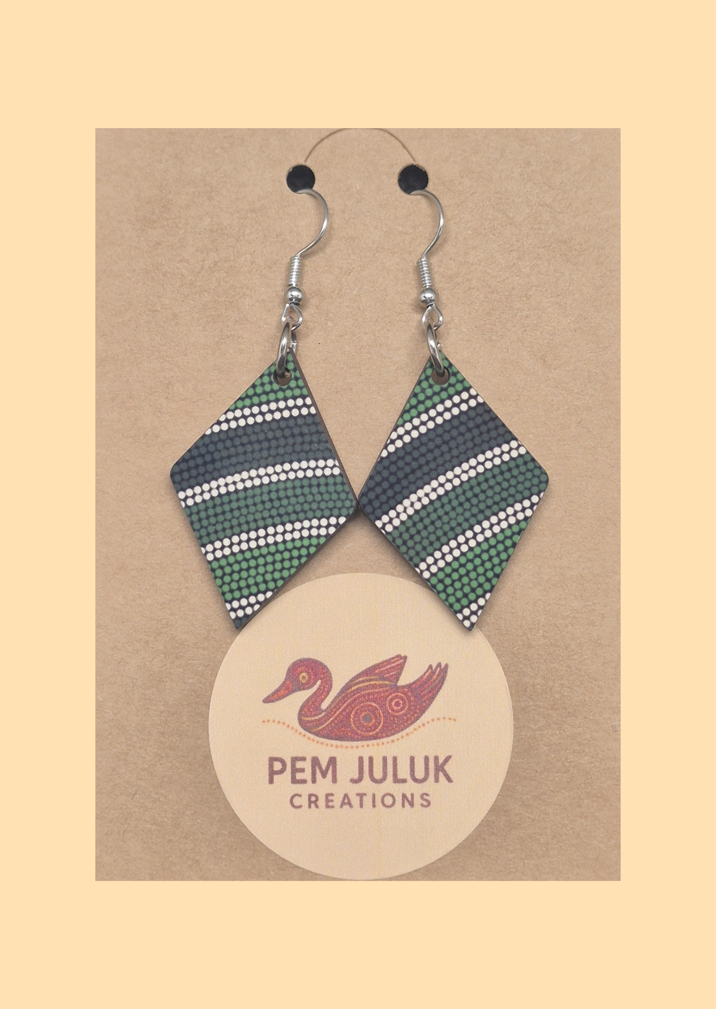 Monsoon's Spirit - Diamond Earrings