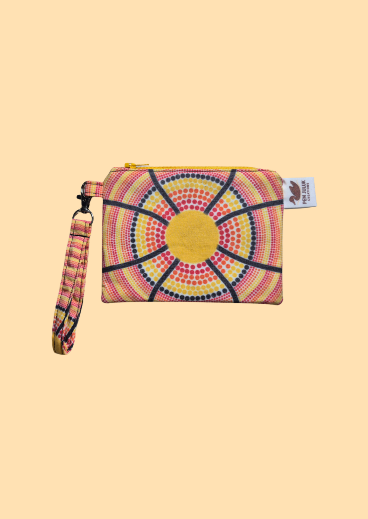 Fire of the Ancestors - Handmade Coin Purse