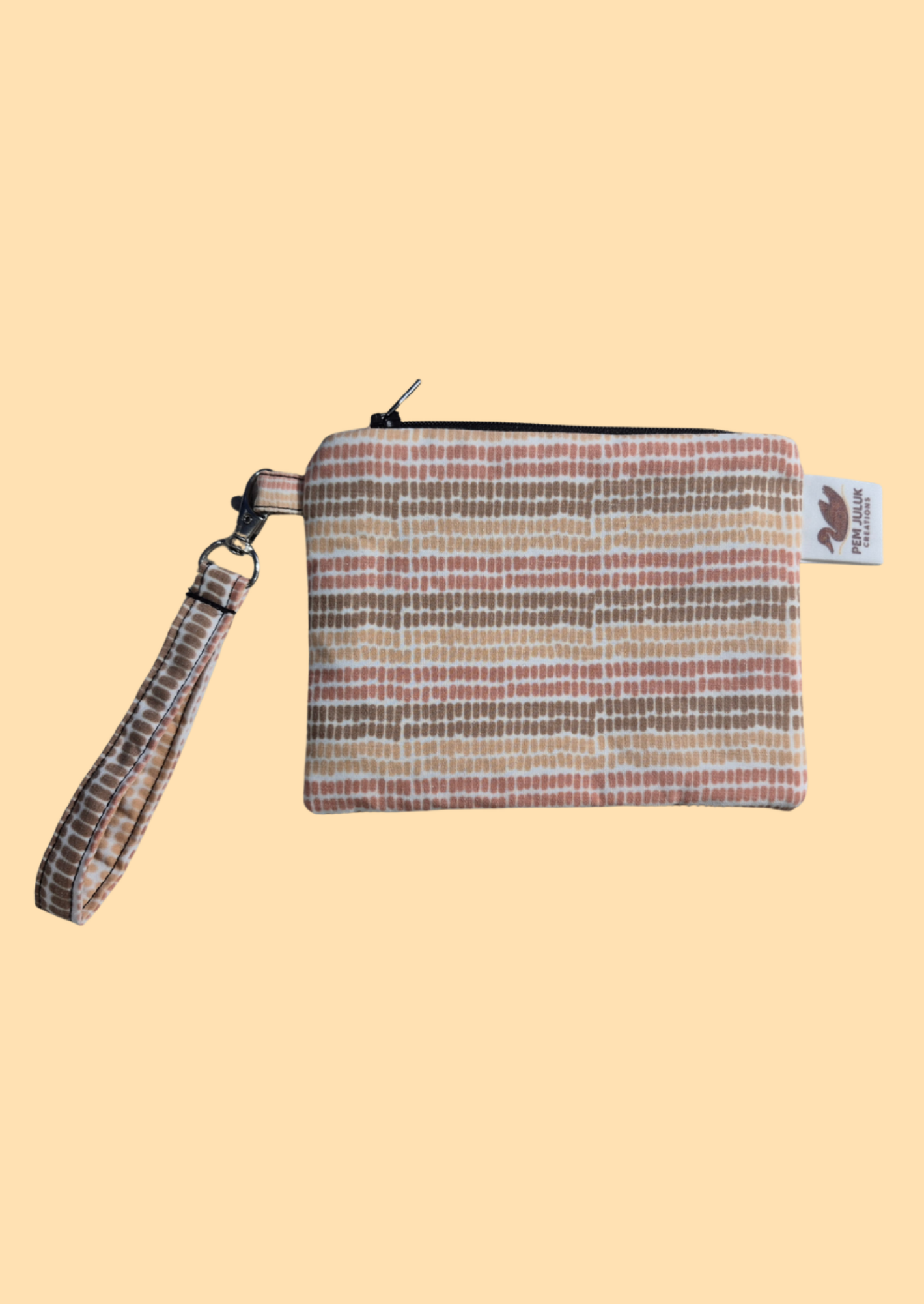 Ancestral Lines - Handmade Coin Purse