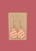 Fire of the Ancestors - Teardrop Earrings
