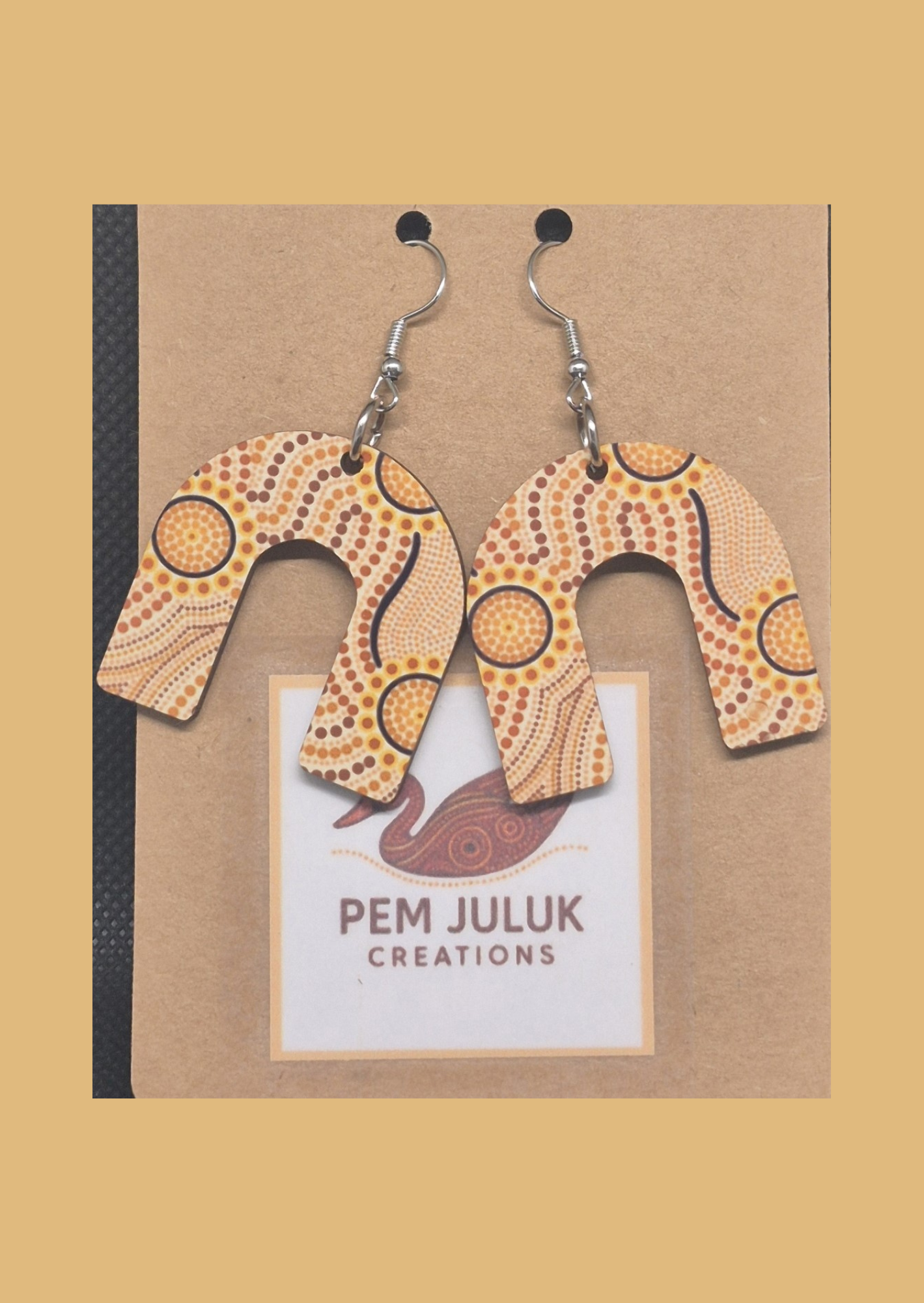 Sacred Earth - Arch Earrings