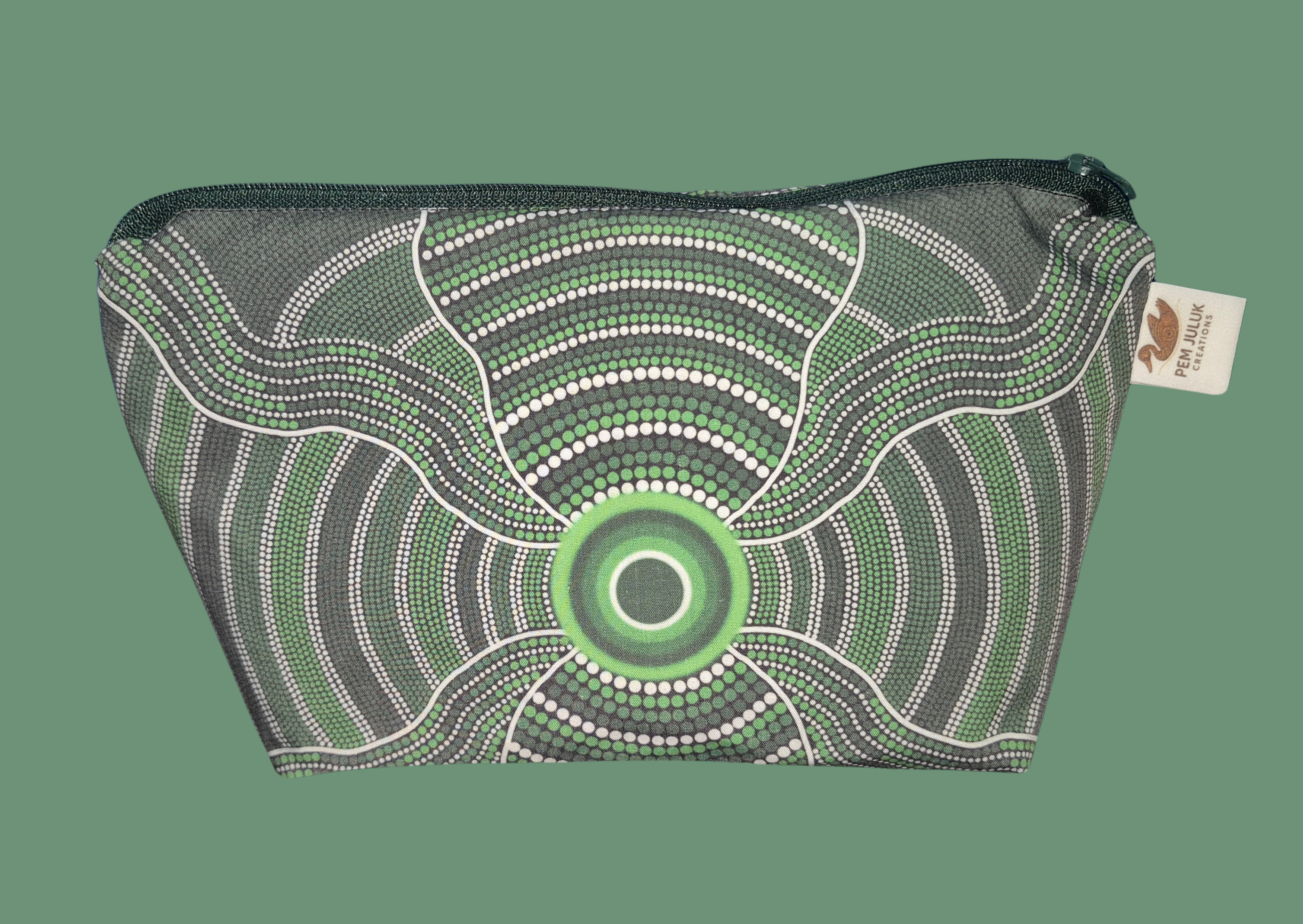 Monsoon's Spirit - Handmade Cosmetic Bag