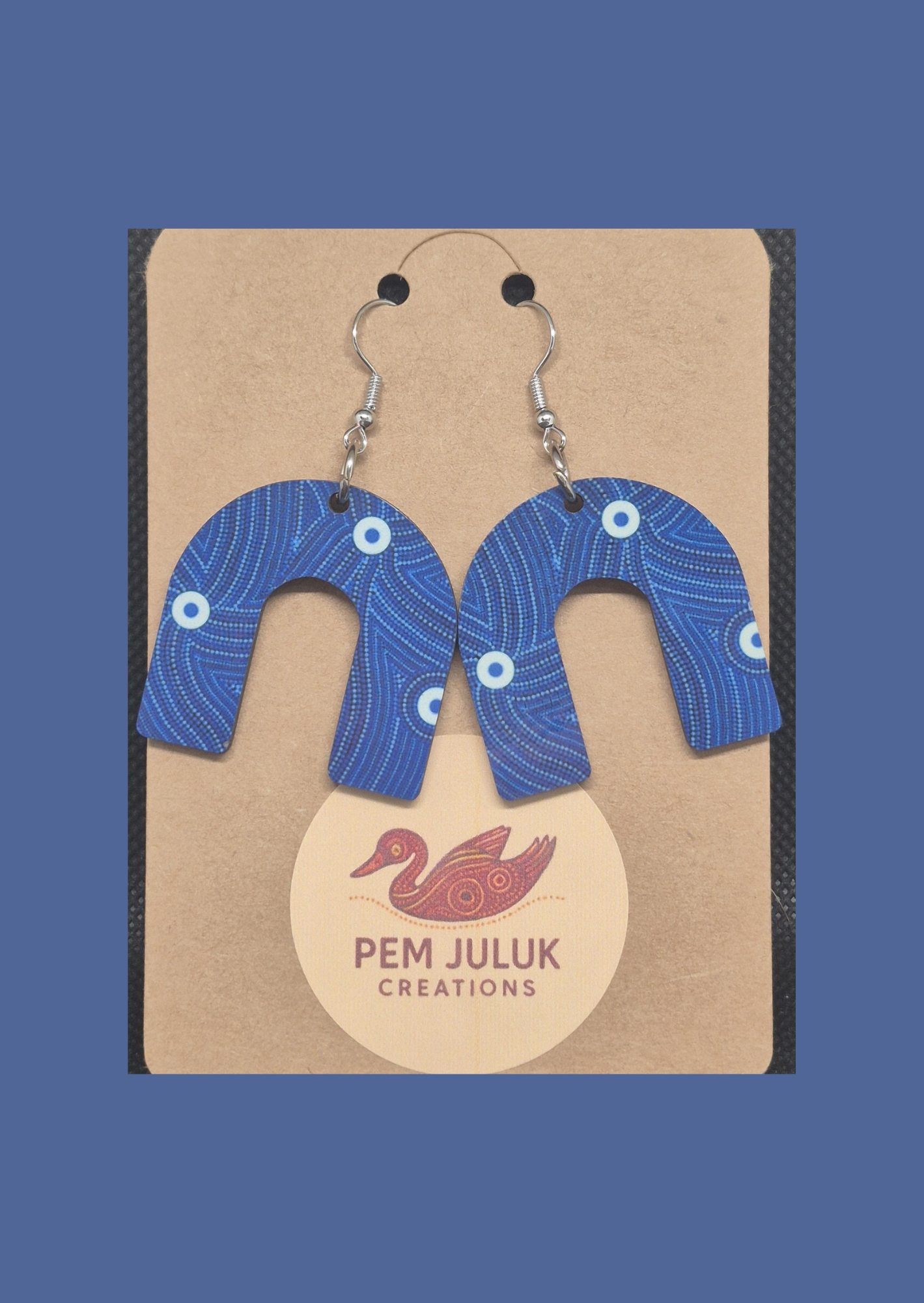 Currents of Creation - Arch Earrings