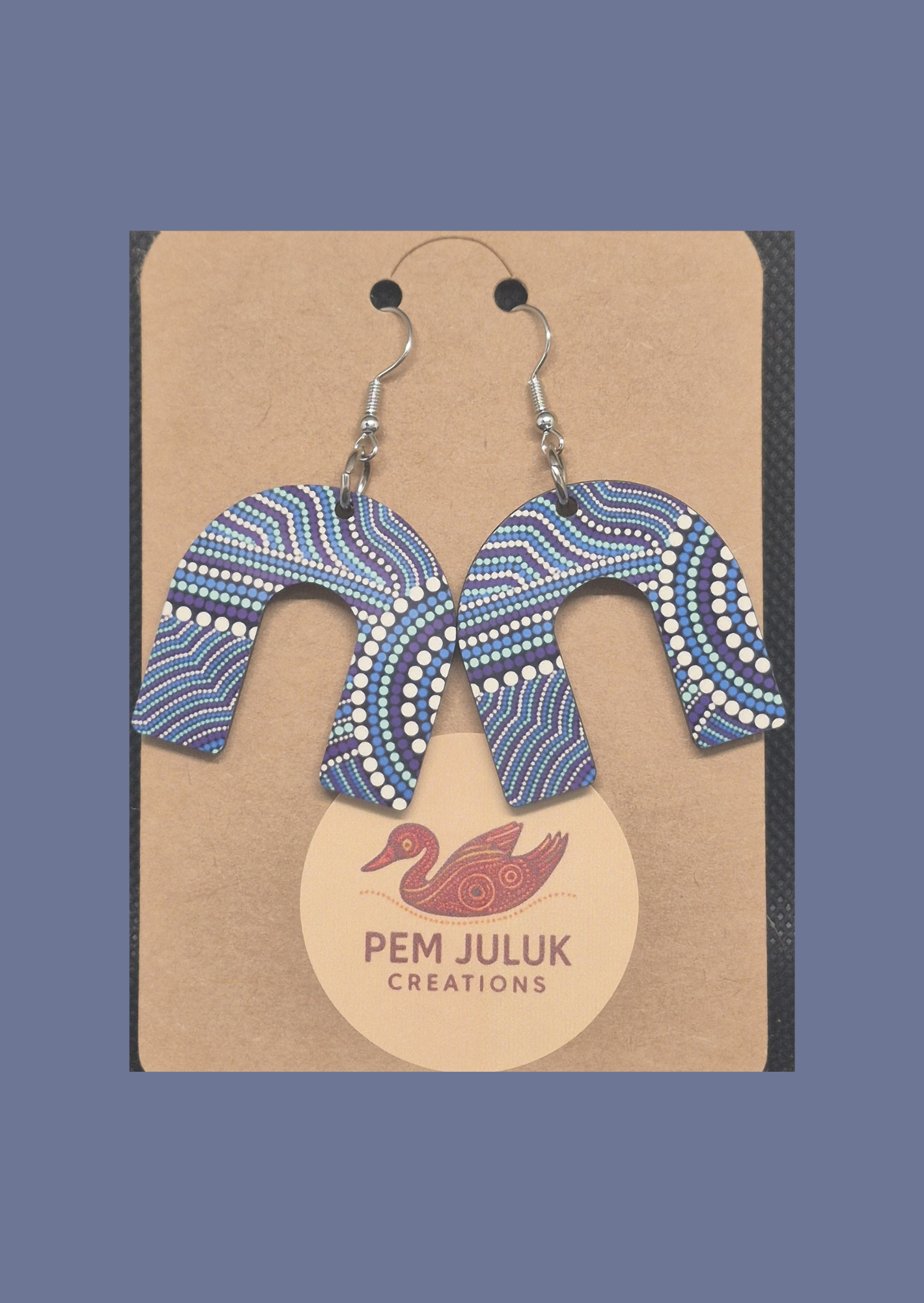 Dreaming Waters - Arch Earrings