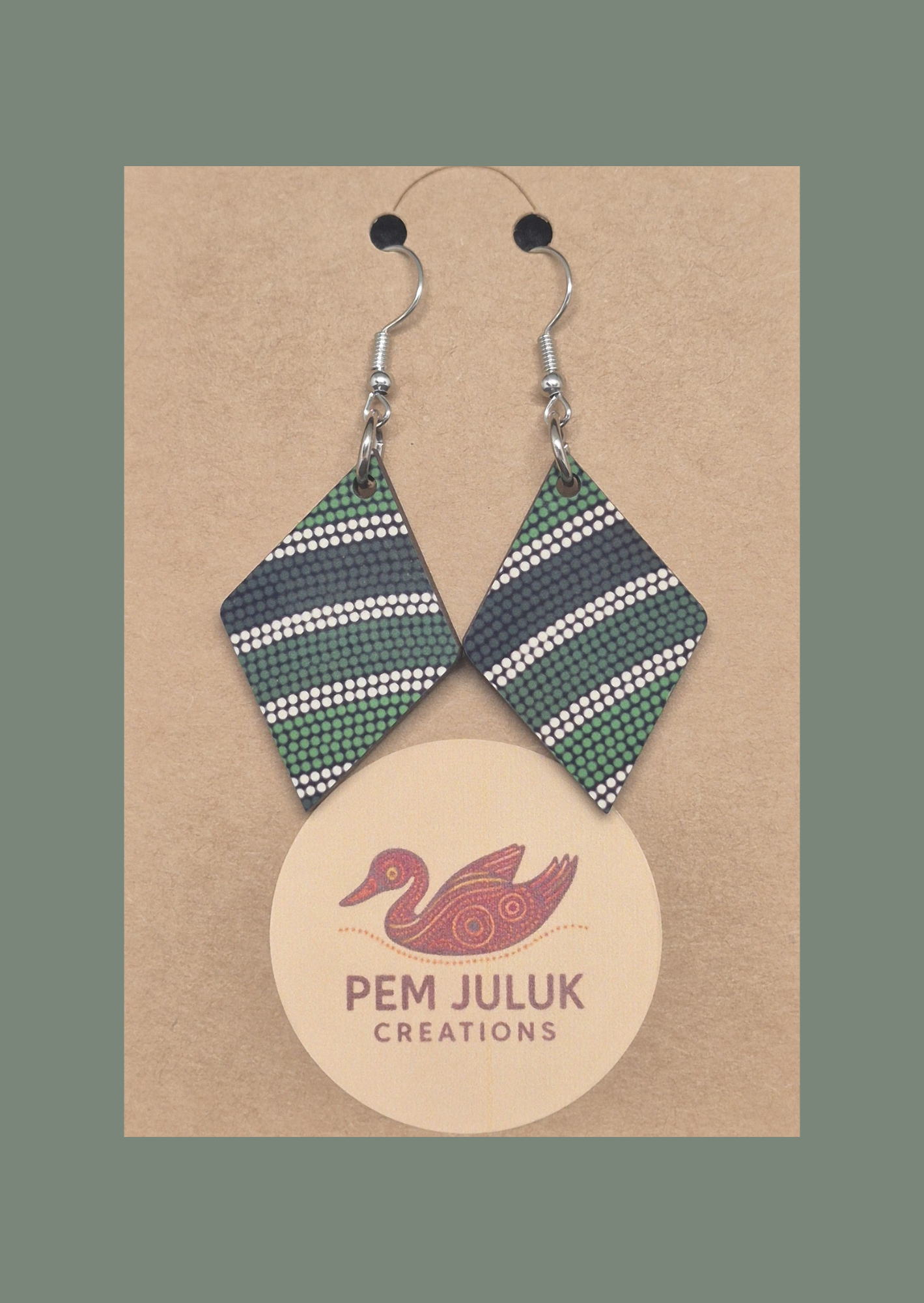 Monsoon's Spirit - Diamond Earrings