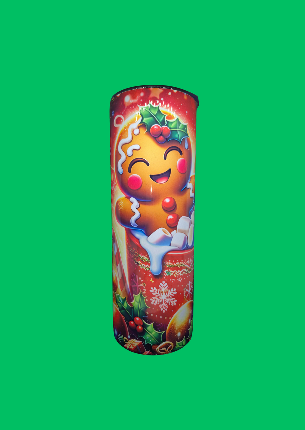 Gingerbread Man Tumbler - 20oz