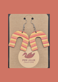 Fire of the Ancestors - Arch Earrings