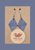 Dreaming Waters - Diamond Earrings