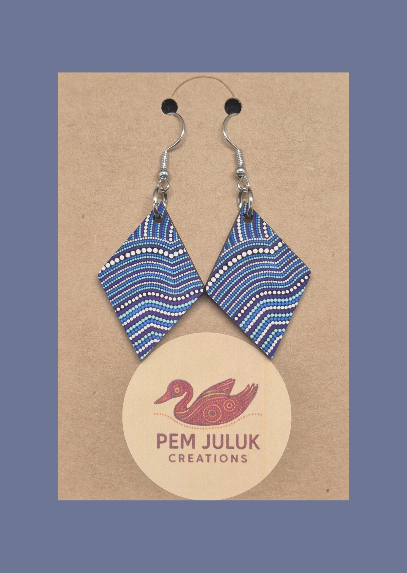 Dreaming Waters - Diamond Earrings