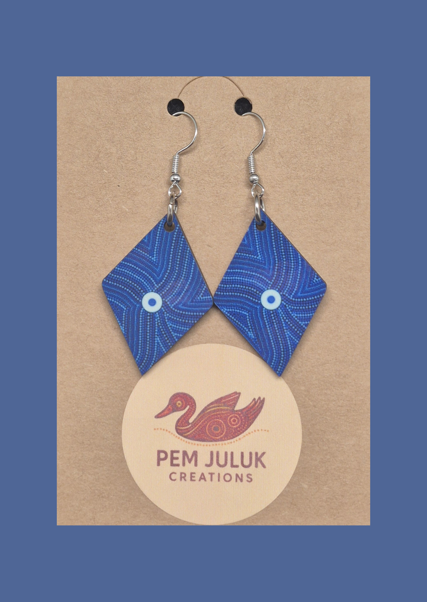 Currents of Creation - Diamond Earrings